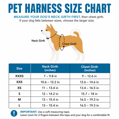 Small Dog Harness & Leash Set