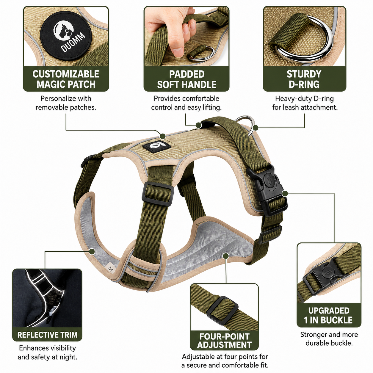 Reflective Vest Harness