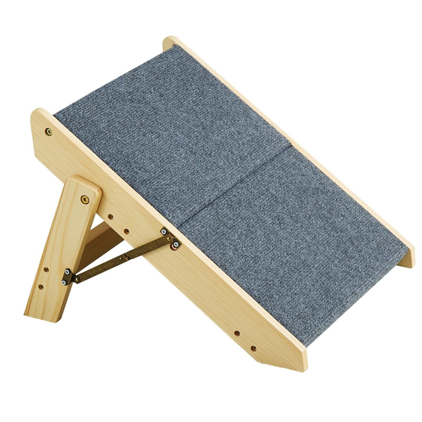 2-in-1 Foldable Wooden Stairs & Ramp