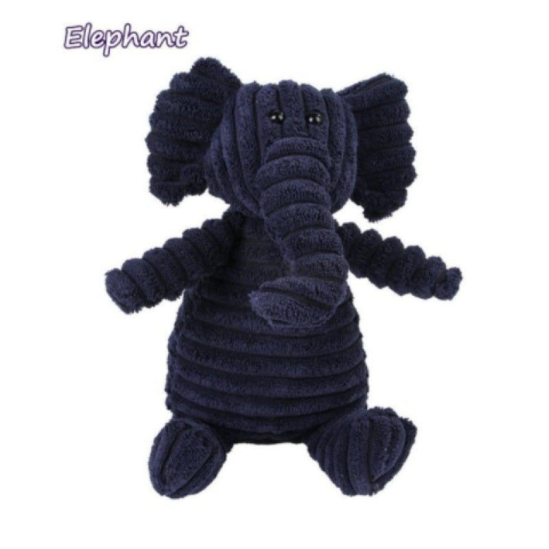 Squeaky Molar Plush - Elephant