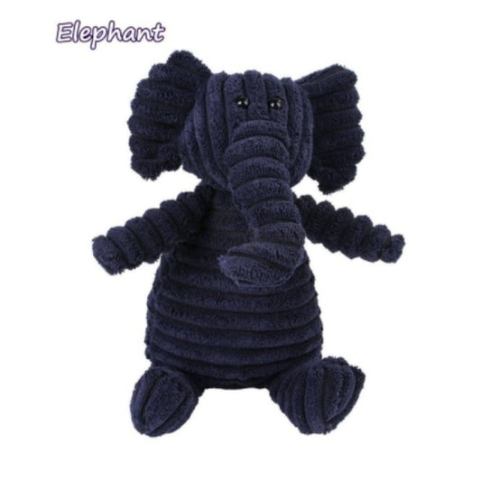 Squeaky Molar Plush - Elephant