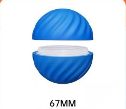 Pet Dog Rubber Ball Toys For Dogs Resistance To Bite Dog Chew Toys Puppy Pets Dogs Training Products - Blue replacement shell 67mm