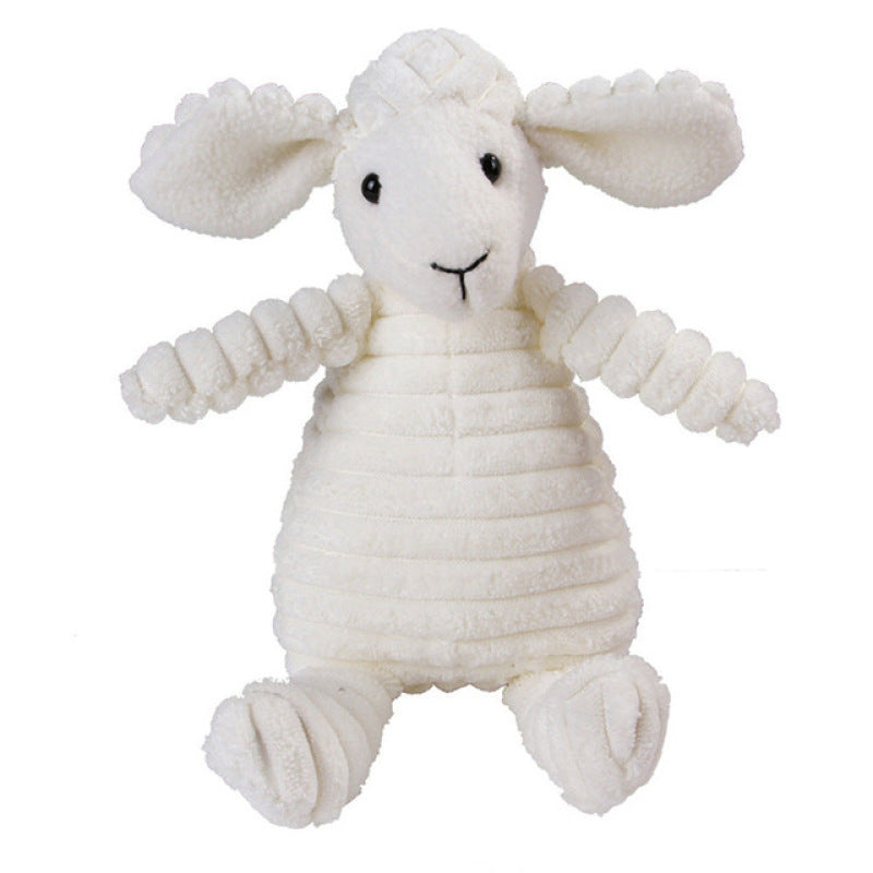 Squeaky Molar Plush - Sheep
