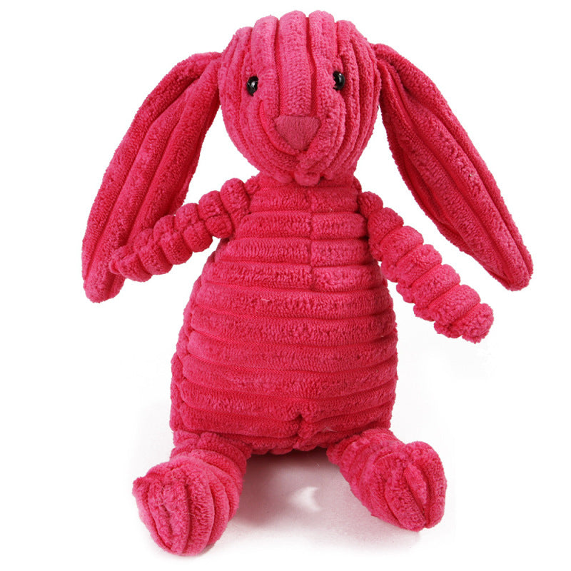 Squeaky Molar Plush - Rabbit