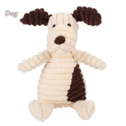 Squeaky Molar Plush - Dog