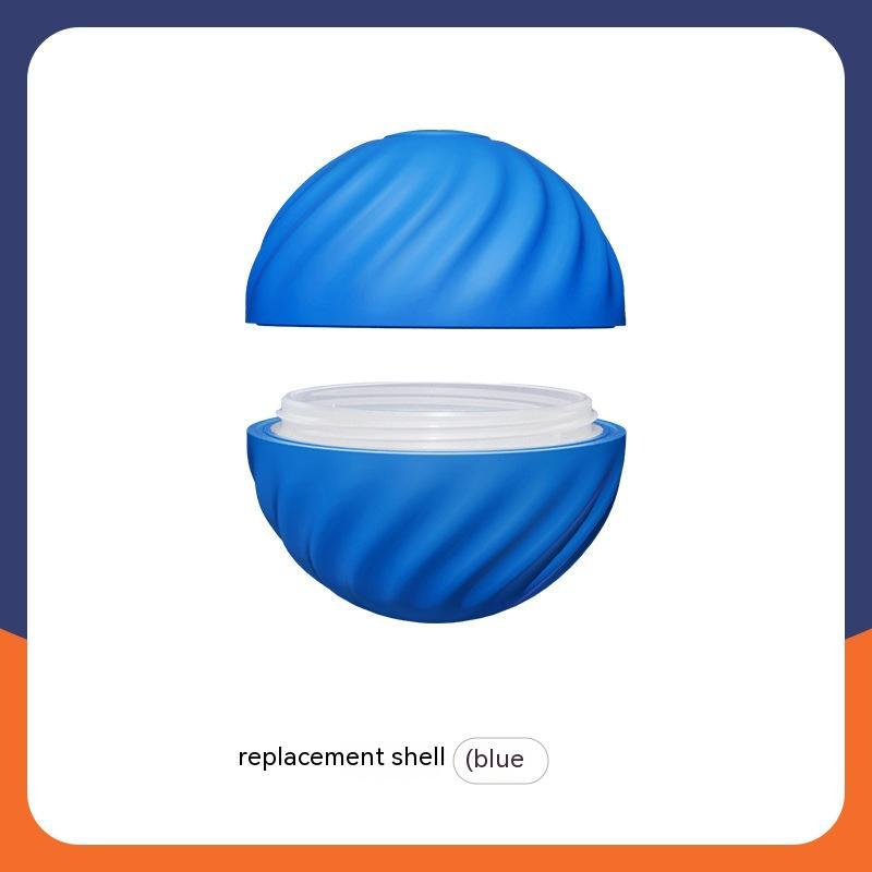Pet Dog Rubber Ball Toys For Dogs Resistance To Bite Dog Chew Toys Puppy Pets Dogs Training Products - Replacement Shell Blue