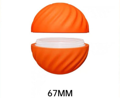 Pet Dog Rubber Ball Toys For Dogs Resistance To Bite Dog Chew Toys Puppy Pets Dogs Training Products - Orange replacement shell 67mm