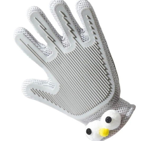 2-in-1 Deshedding Glove - Gray