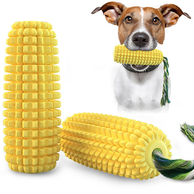 Pet Dog Toy Interactive Rubber Balls for Small Large Dogs Puppy Cat Chewing Toys Pet Tooth Cleaning Indestructible Dog Food Ball - yellow-Squeak1 / China