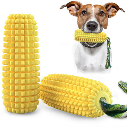 Pet Dog Toy Interactive Rubber Balls for Small Large Dogs Puppy Cat Chewing Toys Pet Tooth Cleaning Indestructible Dog Food Ball - yellow-Squeak1 / China