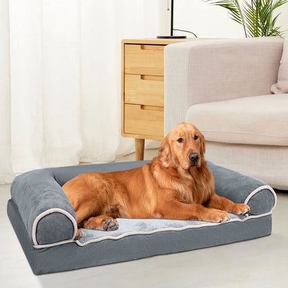 Cozy Bolster Dog Bed