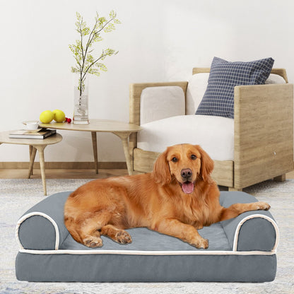 Cozy Bolster Dog Bed