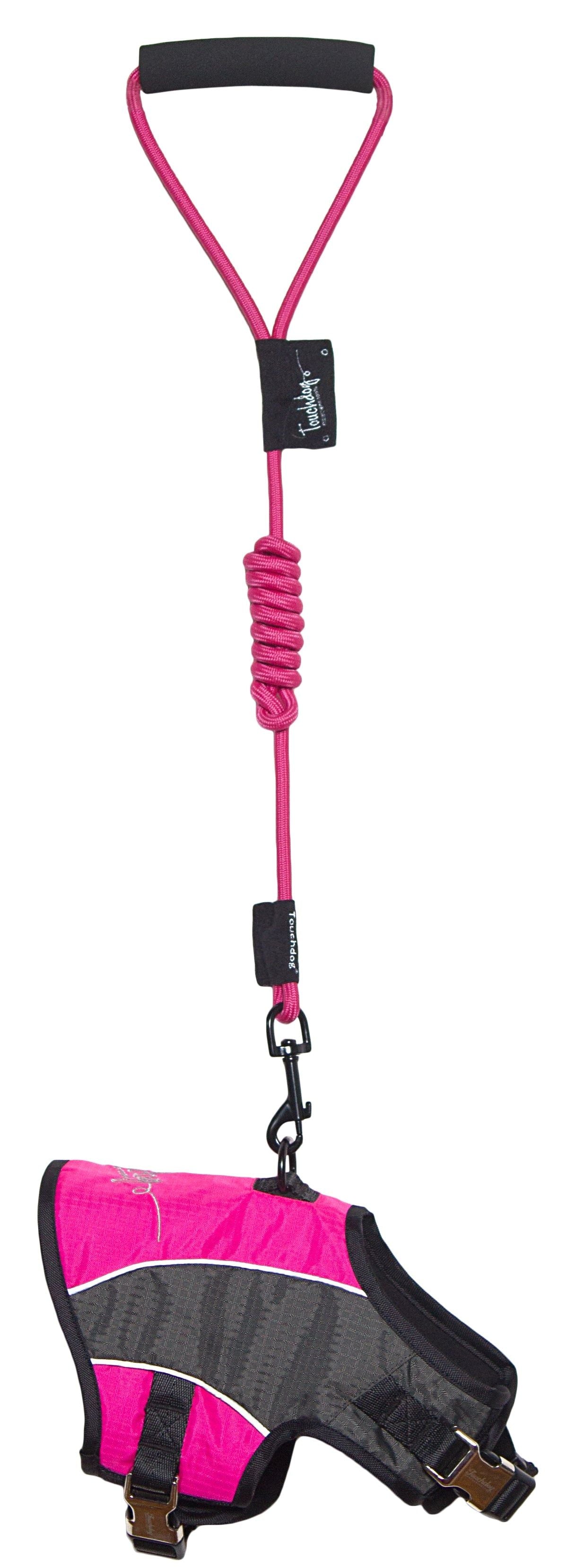 Touchdog Reflective-Max 2-in-1 Premium Performance Harness and Leash Set - small