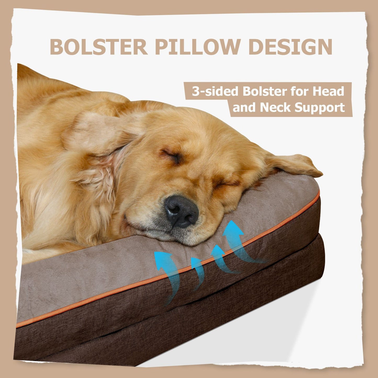 High Support Orthopedic Dog Bed
