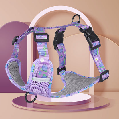 Fruit Dog Harness - purple / L