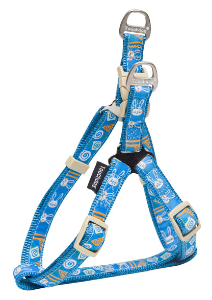 Touchdog 'Caliber' Embroidered Leash And Harness Set