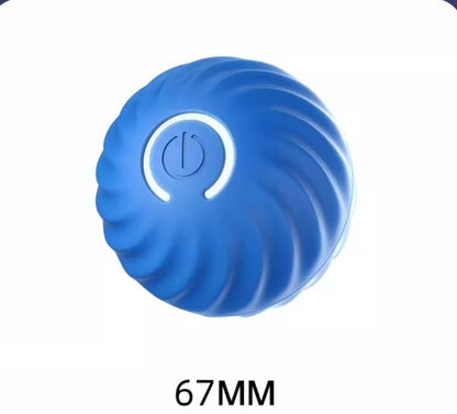 Pet Dog Rubber Ball Toys For Dogs Resistance To Bite Dog Chew Toys Puppy Pets Dogs Training Products - Blue 67mm